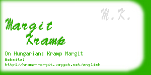 margit kramp business card